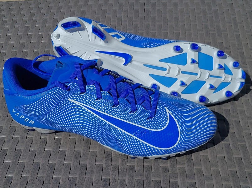 Nike Vapor Untouchables TD (US Size 13) Men's Football Royal Blue Molded Low Cleat
