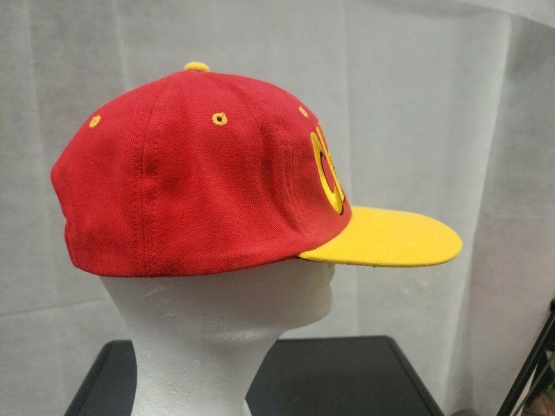 Vintage Kansas City Chiefs Drew Person Snapback Hat NFL