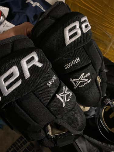 Tyler Seguin Bauer Vapor 1X Pro 14" Pro Stock Gloves