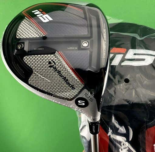 TaylorMade M5 Driver 10.5* Tensei CK 60 Orange Stiff S-Flex + Cover NEW #79688