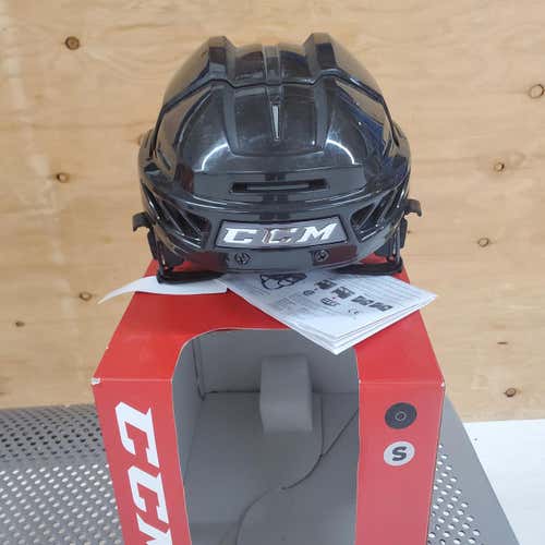Black New Small CCM Fitlite 3DS Helmet