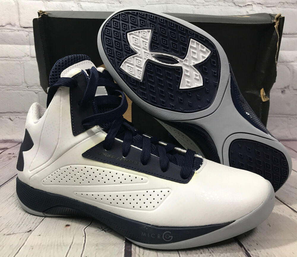 Mens Under Armour TB Micro G Torch Basketball  Size 14-1237255-027 