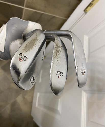Titleist BV SM5 Tour Wedges Set 60*07&58*11&52*08 Wedge Flex Right Handed