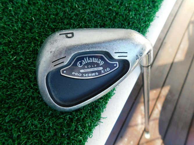 Callaway X16 Pro Series 46* Pitching Wedge w/ ProForce Stiff Flex Graphite Shaft