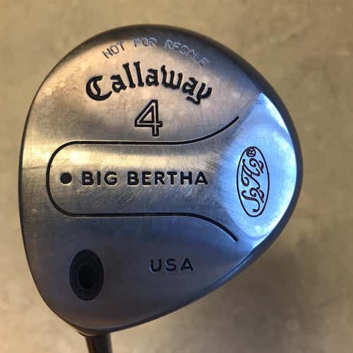 Callaway Big Bertha LH 4 Wood Firm Flex