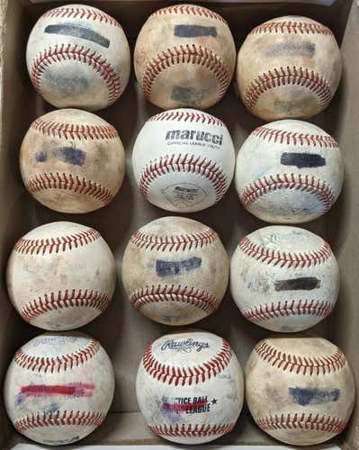 Used Other Baseballs 4 dozen