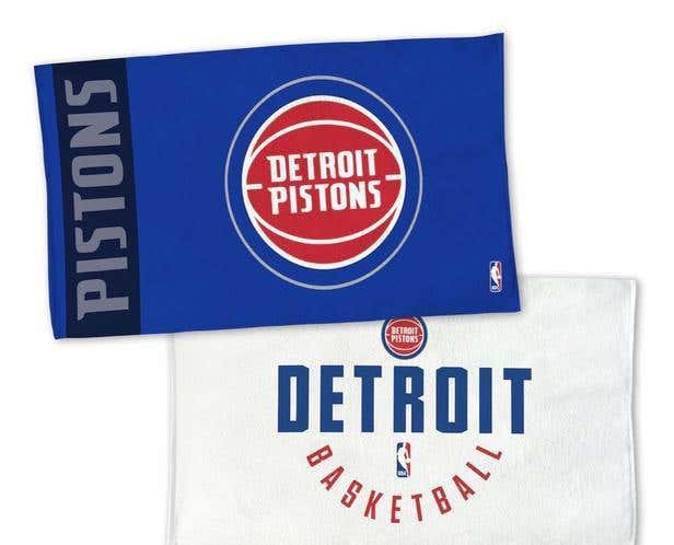 NBA Detroit Pistons WinCraft 21" x 40" Double-Sided Primary Locker Room Towel