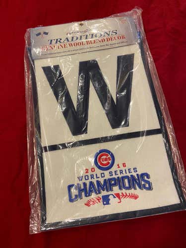 MLB Chicago Cubs 2016 World Series Champions 12" x 18" W Banner