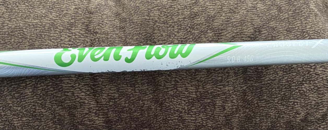 Project X Even Flow Driver Shaft,  5.0 Senior Flex, 45g, Callaway Adapter, Standard Length