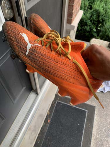 Orange New Men's Size 8.5 (Women's 9.5) Turf Cleats Puma Ultra 1.1 Cleats