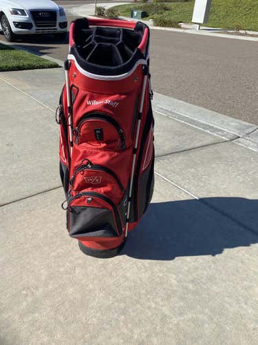 Red Used Wilson Staff Bag