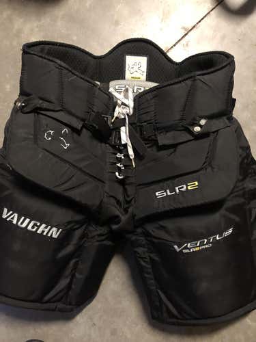 Black Used Medium Vaughn  Goalie Pants