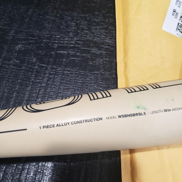 Used Kid Pitch (9YO-13YO) USSSA Certified 2021 Warstic Alloy Bonesaber Bat (-5) 25 oz 30"