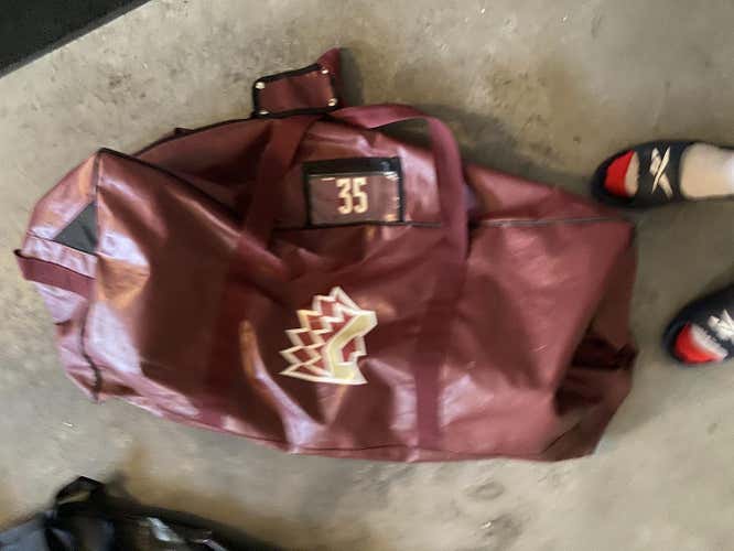 Used Chilliwack Chiefs BCHL Team Issue Goalie Bag