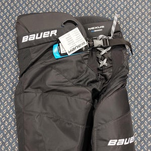 Black New Junior Large Bauer Nexus N9000 Hockey Pants