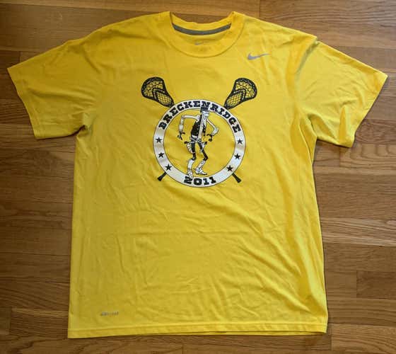 Custom Team Issued NIKE Lacrosse Shooting Shirt