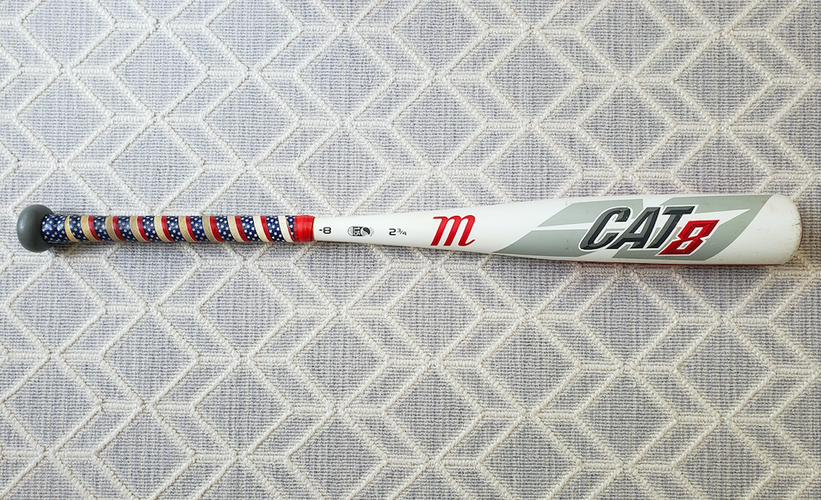 Super Clean Marucci CAT 8 USSSA Certified (-8) Bat 29", 21 oz