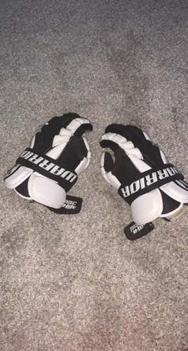 Black Used Player's Warrior 13" Mac-D Lite 2 Lacrosse Gloves