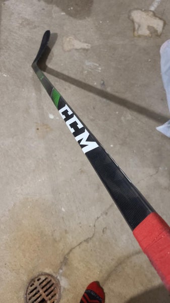 Used Senior CCM Right Handed RibCor Trigger 4 Pro Hockey Stick Mid Pattern Pro Stock