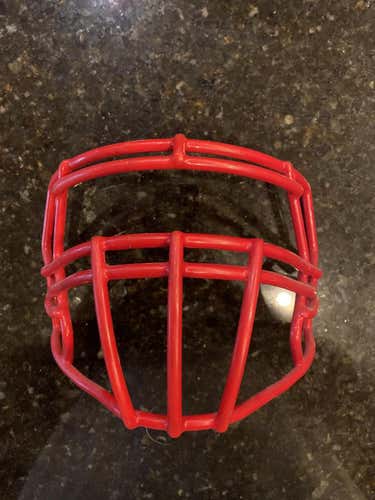 Red Riddell Facemask