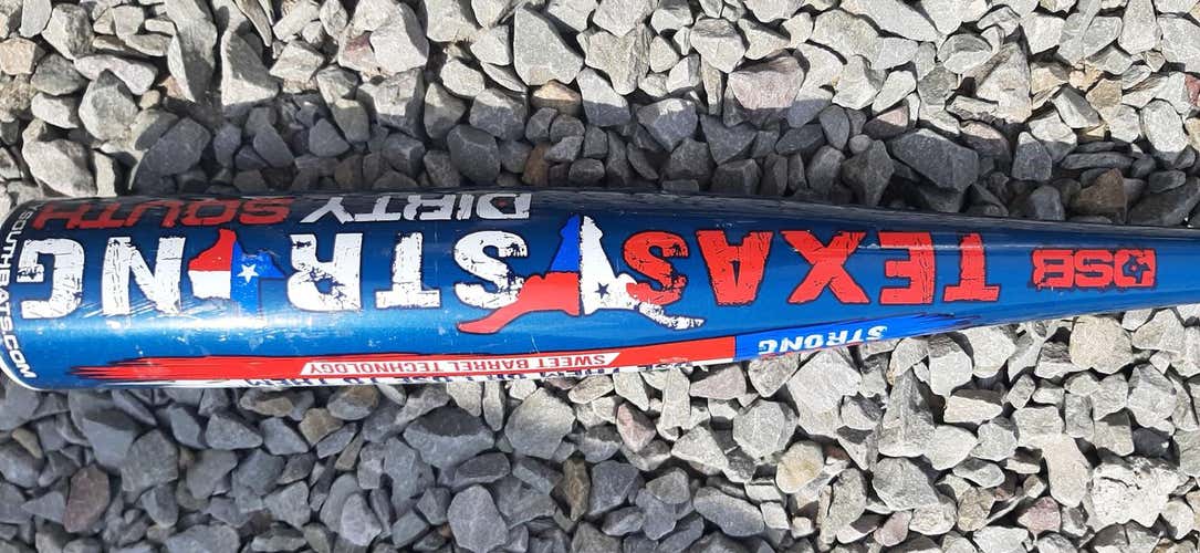 Used USSSA Certified 2019 Dirty South Composite Texas Strong Bat (-12) 19 oz 31"