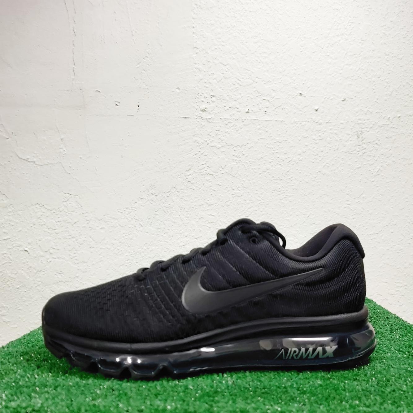 mens nike air max 2017 triple black