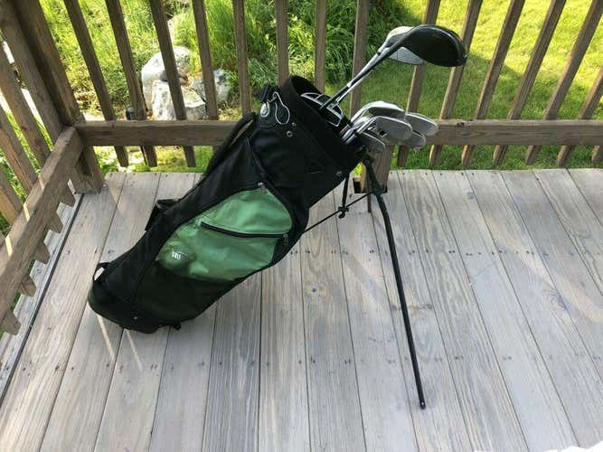 Senior Mens Complete Golf Club Set & Bag, Right Handed, Senior Flex