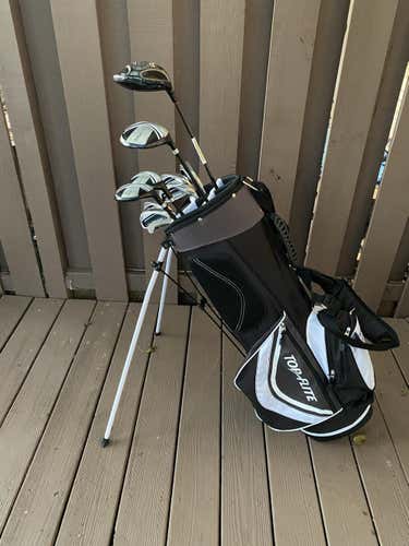 Top Flite Complete Golf Set  Graphite Shafts Regular Flex Right Handed