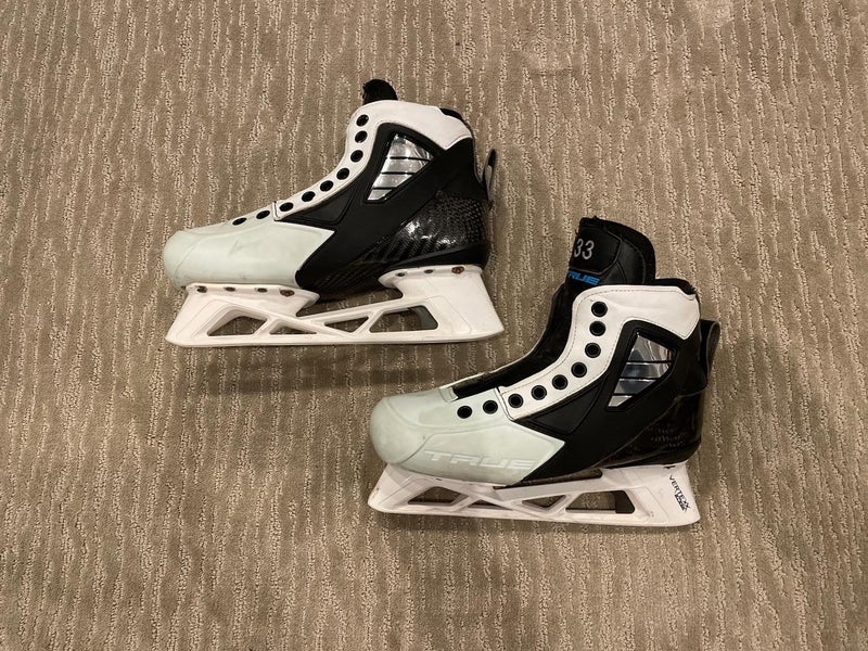 True Size 7 Goalie Skates Custom