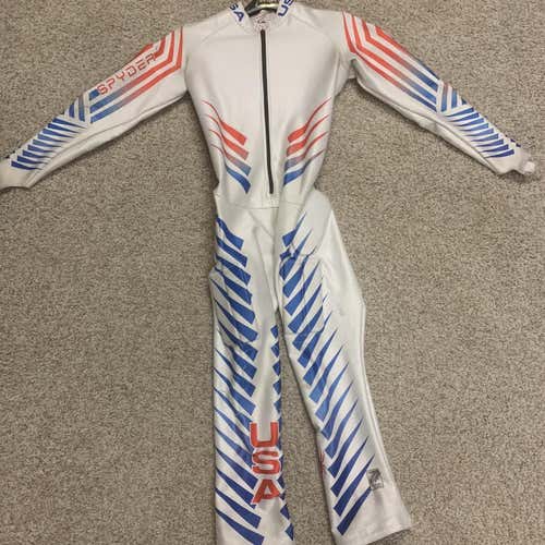 Used Large Spyder Ski Suit FIS Legal
