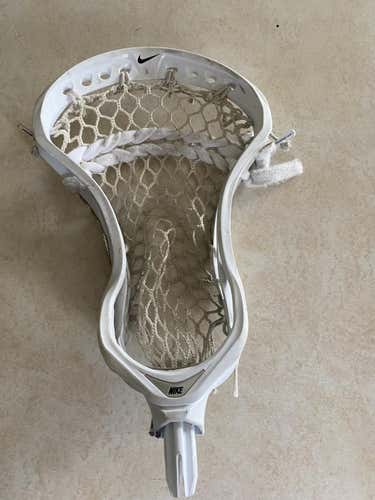 White Used FOGO Nike Strung CEO 2 Head