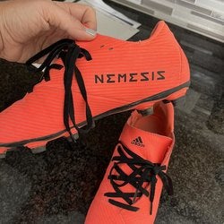 Orange Used Size 8.0 (Women's 9.0) Adidas Nemeziz Cleats