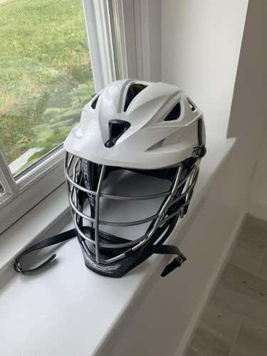 White Used Player's Cascade R Helmet