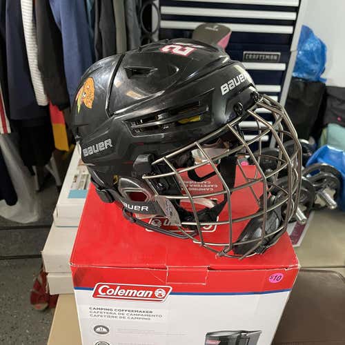 Black Used Medium Bauer  Re-Akt Helmet