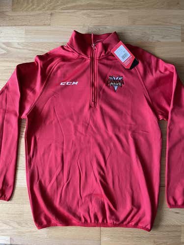 Pro Stock Vanke Rays CCM 1/4 Zip Jacket - Size M