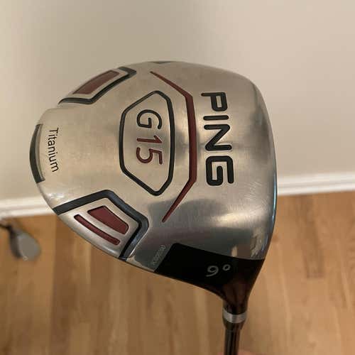 Men's Right Handed G15 Stiff Flex 9 Loft Driver