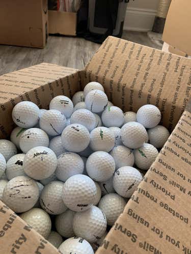 24 Used Titleist, Bridgestone, Callaway, Nike, Wilson Duo, Assorted Golf Balls