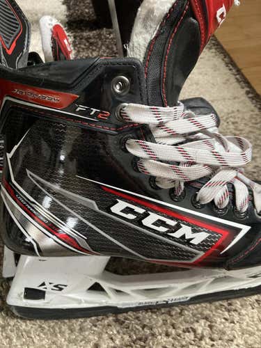 Used CCM Extra Wide Width Size 7.5 JetSpeed FT2 Hockey Skates