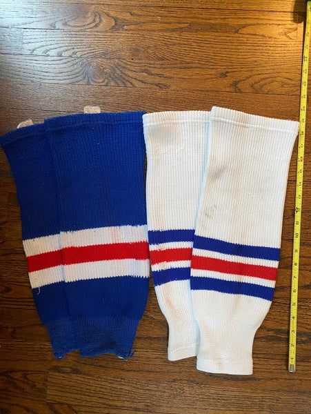Used Knit hockey socks, 2 Pair