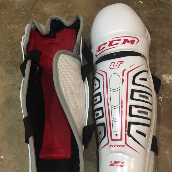 Senior 15” CCM U+ Fit03 Shin Pads
