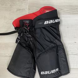 Black Used Small Bauer Vapor X800 Hockey Pants