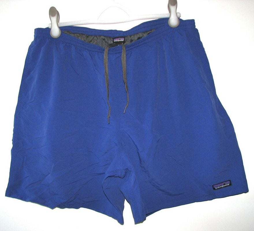 Patagonia Men's Baggies Blue Swim Trunk Shorts w/Briefs - Size XL / 6.0" Inseam