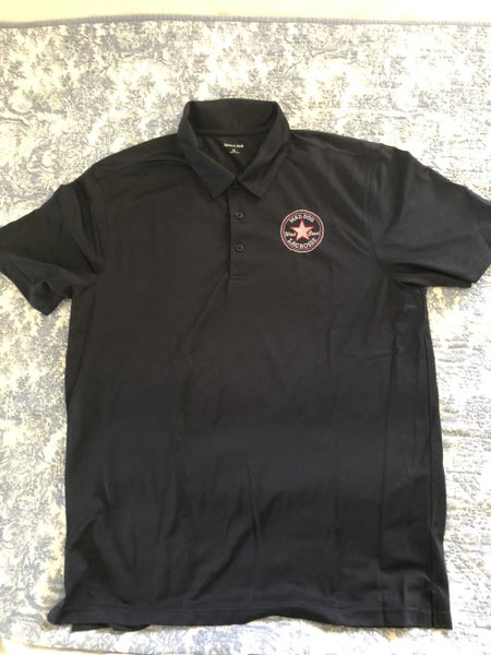 MAD DOG WEST ELITE LACROSSE polo shirt xl black
