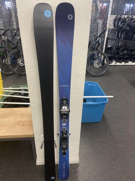 Used 2019 Blizzard black pearl Skis With Bindings 15992S02