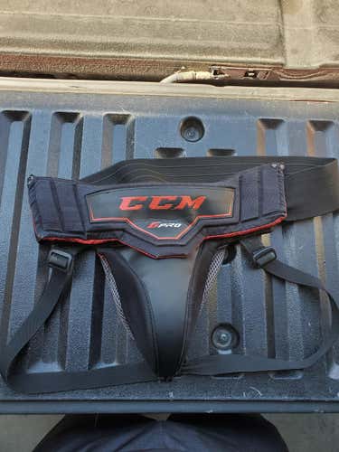 Used  Senior CCM pro goalie cup