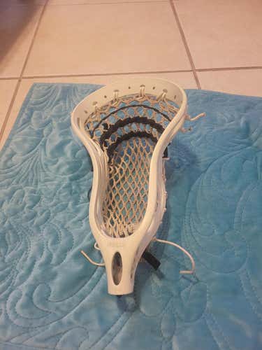 OG WARRIOR HELIX LACROSSE HEAD STRUNG! CIRCA 2008