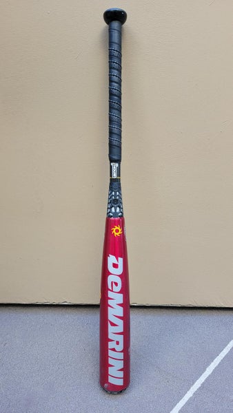 Kid Pitch (9YO-13YO) USSSA Certified DeMarini Alloy Voodoo Overlord (-9) 21 oz 30" Bat