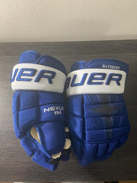 Auston Matthews Bauer Nexus 1N 14" Pro Stock Gloves
