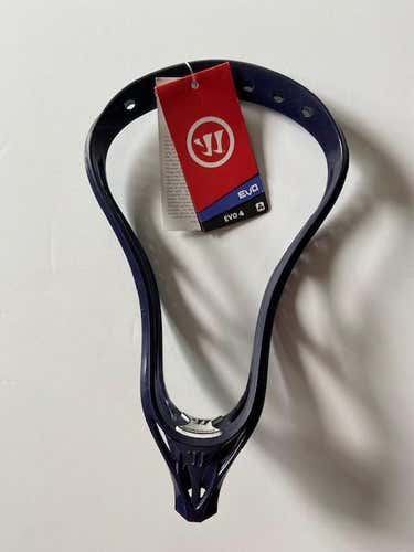 New Attack & Midfield Warrior Unstrung Evo 4 Head Navy Blue