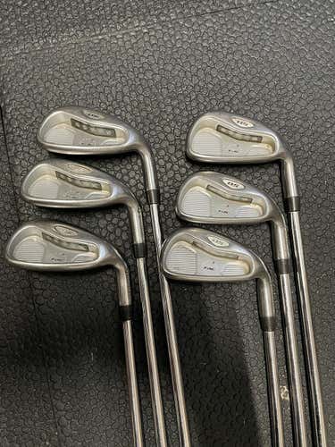 Men's Right Handed Stiff Flex Steel Shaft Rac 05 Iron Set